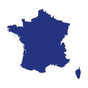 Carte de la France